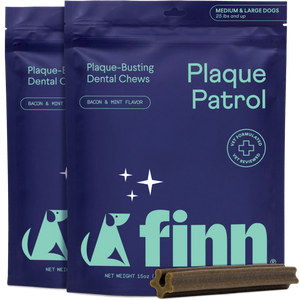 Plaque Patrol Dental Chews Large 2-Pack