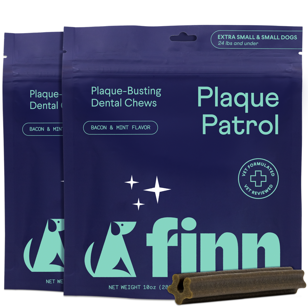 Plaque Patrol Dental Chews Small 2-Pack